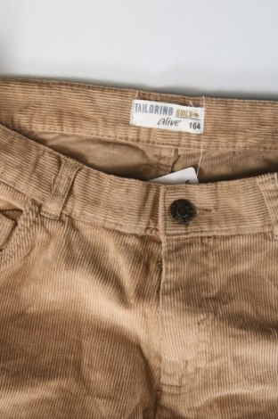 Παιδικό κοτλέ παντελόνι Alive, Μέγεθος 13-14y/ 164-168 εκ., Χρώμα  Μπέζ, Τιμή 2,56 €