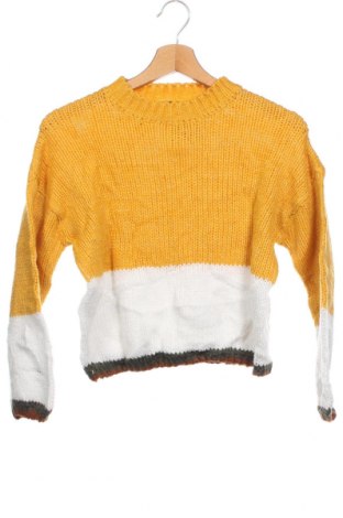 Детски пуловер Kiabi, Размер 10-11y/ 146-152 см, Цвят Жълт, Цена 4,48 лв.