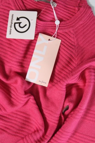 Детски пуловер ONLY, Размер 10-11y/ 146-152 см, Цвят Розов, Цена 9,44 лв.