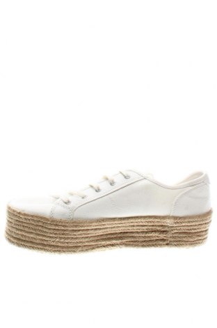 Espadrilles Pull&Bear, Größe 41, Farbe Weiß, Preis € 23,71