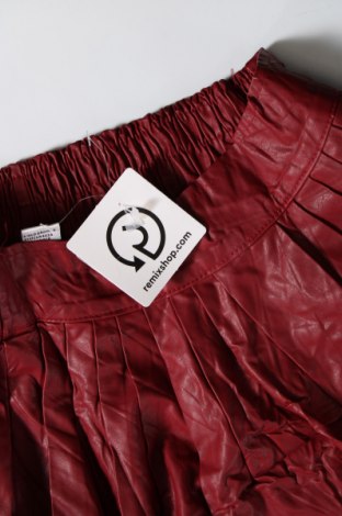 Δερμάτινη φούστα, Μέγεθος S, Χρώμα Κόκκινο, Τιμή 17,94 €
