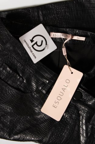 Δερμάτινη φούστα Esqualo, Μέγεθος XS, Χρώμα Μαύρο, Τιμή 5,83 €