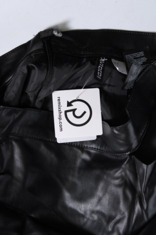Δερμάτινη φούστα H&M Divided, Μέγεθος M, Χρώμα Μαύρο, Τιμή 17,94 €