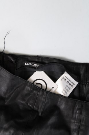 Kožená sukňa  Page One, Veľkosť M, Farba Čierna, Cena  1,64 €