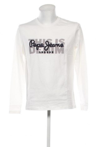 Мъжка блуза Pepe Jeans, Размер M, Цвят Бял, Цена 25,50 лв.