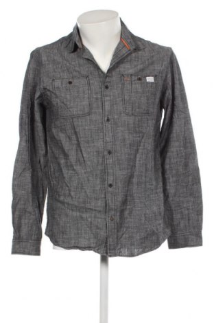 Herrenhemd Core By Jack & Jones, Größe M, Farbe Grau, Preis 10,86 €