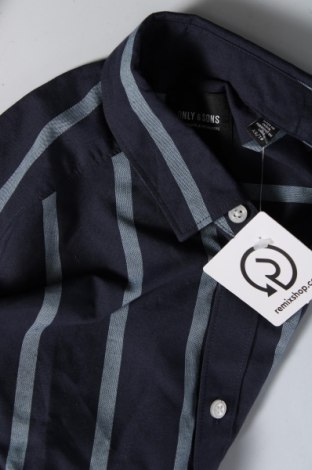 Ανδρικό πουκάμισο Only & Sons, Μέγεθος XS, Χρώμα Μπλέ, Τιμή 5,45 €
