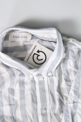 Мъжка риза Pier One, Размер M, Цвят Многоцветен, Цена 46,00 лв.