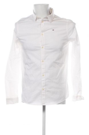 Ανδρικό πουκάμισο Tommy Hilfiger, Μέγεθος M, Χρώμα Λευκό, Τιμή 77,32 €