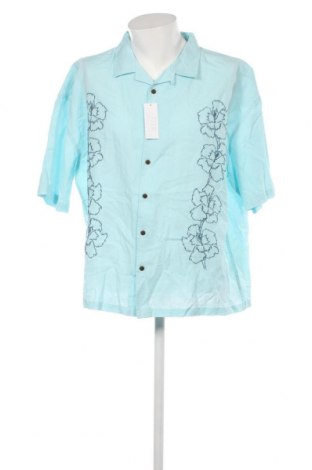 Мъжка риза Urban Outfitters, Размер XXL, Цвят Син, Цена 12,96 лв.
