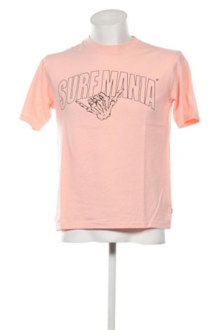 Męski T-shirt America Today, Rozmiar XS, Kolor Różowy, Cena 26,31 zł