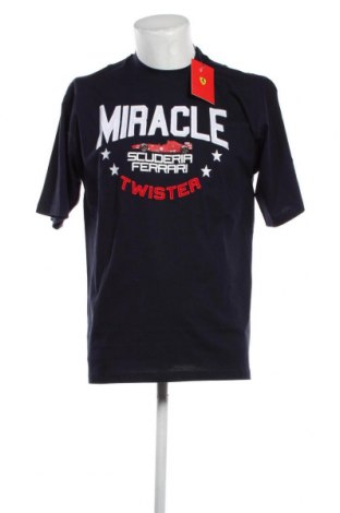 Tricou de bărbați Ferrari, Mărime L, Culoare Albastru, Preț 223,68 Lei