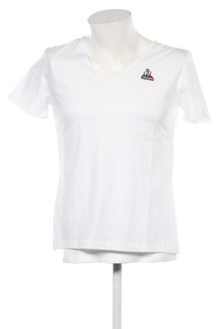 Herren T-Shirt Le Coq Sportif, Größe M, Farbe Weiß, Preis 26,80 €