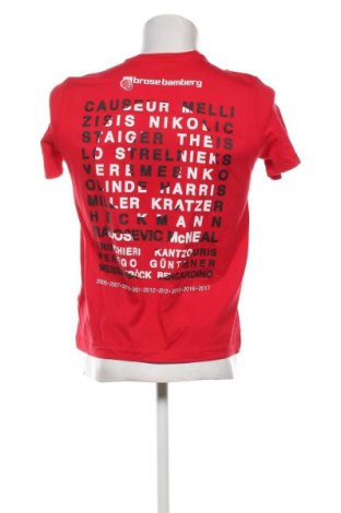 Herren T-Shirt Macron, Größe S, Farbe Rot, Preis € 2,28