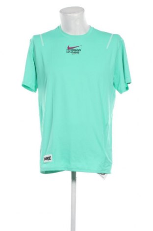 Herren T-Shirt Nike, Größe M, Farbe Grün, Preis 29,90 €