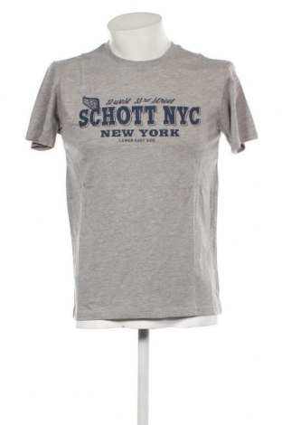 Ανδρικό t-shirt Schott, Μέγεθος M, Χρώμα Γκρί, Τιμή 35,05 €