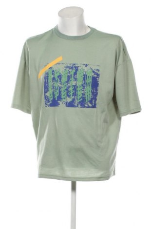 Мъжка тениска Trendyol, Размер S, Цвят Зелен, Цена 10,44 лв.