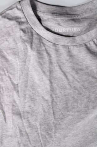 Herren T-Shirt Your Turn, Größe S, Farbe Grau, Preis € 14,95