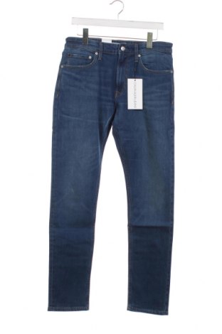 Męskie jeansy Calvin Klein Jeans, Rozmiar S, Kolor Niebieski, Cena 474,45 zł