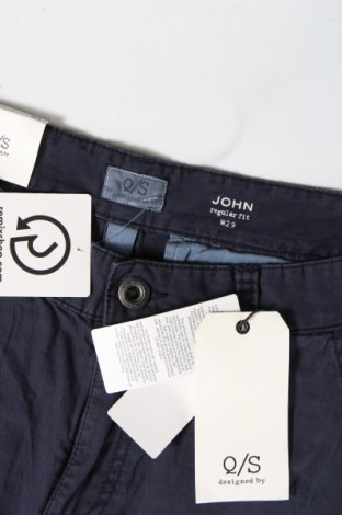 Ανδρικό κοντό παντελόνι Q/S by S.Oliver, Μέγεθος S, Χρώμα Μπλέ, Τιμή 4,49 €