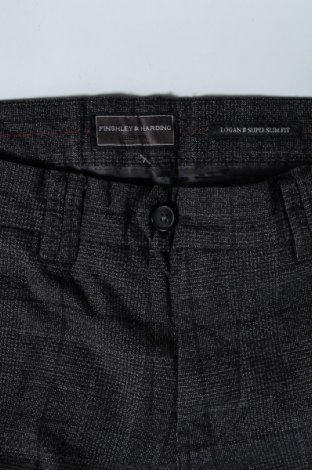 Ανδρικό παντελόνι Finshley&Harding, Μέγεθος M, Χρώμα Γκρί, Τιμή 2,69 €