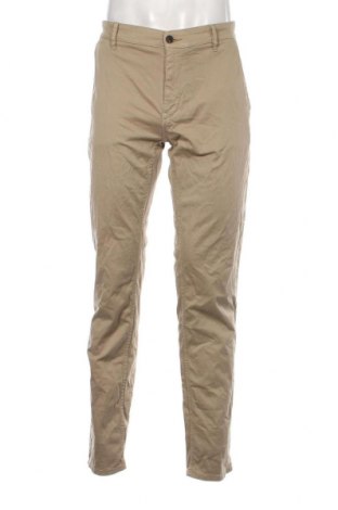 Ανδρικό παντελόνι Hugo Boss, Μέγεθος L, Χρώμα  Μπέζ, Τιμή 42,22 €