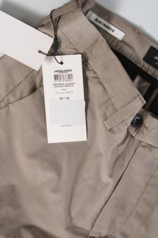 Мъжки панталон Jack & Jones, Размер S, Цвят Бежов, Цена 9,02 лв.