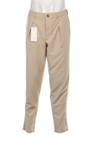 Мъжки панталон Jack & Jones, Размер M, Цвят Бежов, Цена 10,66 лв.