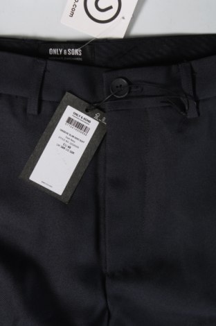 Мъжки панталон Only & Sons, Размер M, Цвят Син, Цена 14,72 лв.