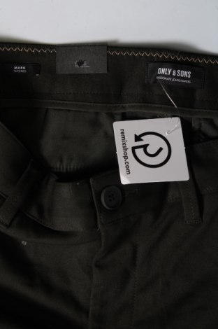 Pantaloni de bărbați Only & Sons, Mărime M, Culoare Negru, Preț 42,37 Lei