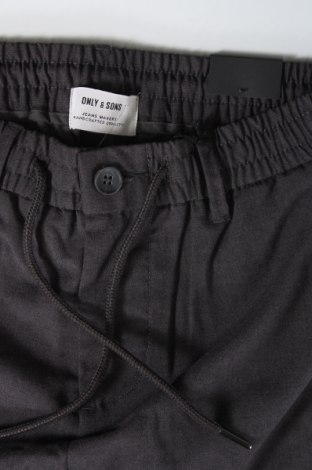 Pantaloni de bărbați Only & Sons, Mărime XS, Culoare Gri, Preț 28,75 Lei