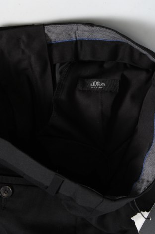 Pánské kalhoty  S.Oliver Black Label, Velikost S, Barva Černá, Cena  153,00 Kč