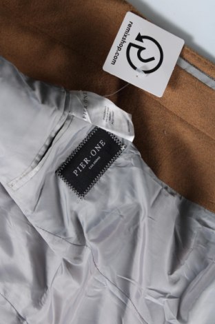 Ανδρικά παλτό Pier One, Μέγεθος M, Χρώμα  Μπέζ, Τιμή 31,77 €