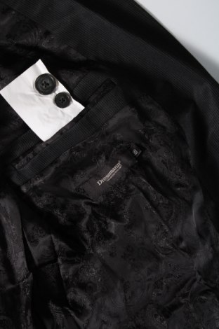 Ανδρικό σακάκι Dressmann, Μέγεθος M, Χρώμα Μαύρο, Τιμή 3,19 €