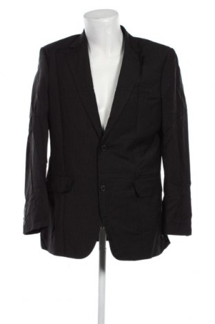 Ανδρικό σακάκι Dressmann, Μέγεθος L, Χρώμα Μαύρο, Τιμή 4,52 €