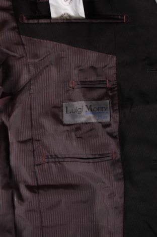 Мъжко сако Luigi Morini, Размер M, Цвят Черен, Цена 7,74 лв.