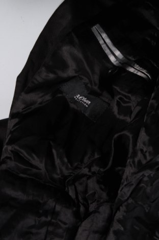 Ανδρικό σακάκι S.Oliver, Μέγεθος M, Χρώμα Μαύρο, Τιμή 3,72 €