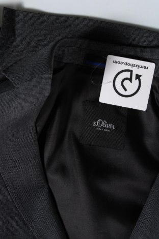 Ανδρικό σακάκι S.Oliver Black Label, Μέγεθος M, Χρώμα Γκρί, Τιμή 11,18 €