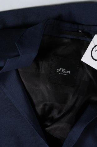 Мъжко сако S.Oliver Black Label, Размер S, Цвят Син, Цена 19,28 лв.