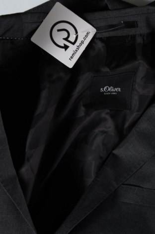 Мъжко сако S.Oliver Black Label, Размер M, Цвят Сив, Цена 19,28 лв.