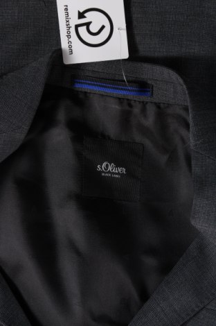 Ανδρικό σακάκι S.Oliver Black Label, Μέγεθος L, Χρώμα Γκρί, Τιμή 9,94 €