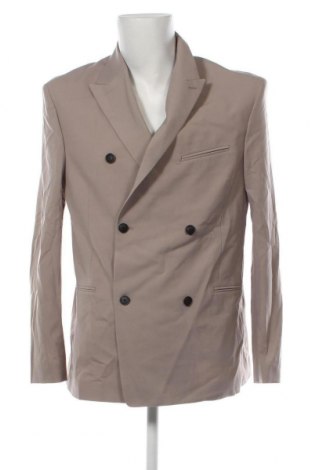 Ανδρικό σακάκι Zara, Μέγεθος L, Χρώμα  Μπέζ, Τιμή 12,36 €