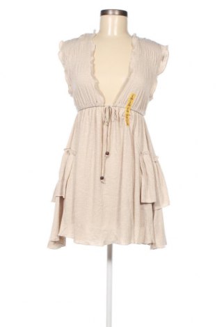 Kleid Pull&Bear, Größe S, Farbe Beige, Preis 23,71 €