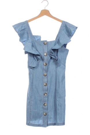Kleid Topshop, Größe XS, Farbe Blau, Preis 13,15 €