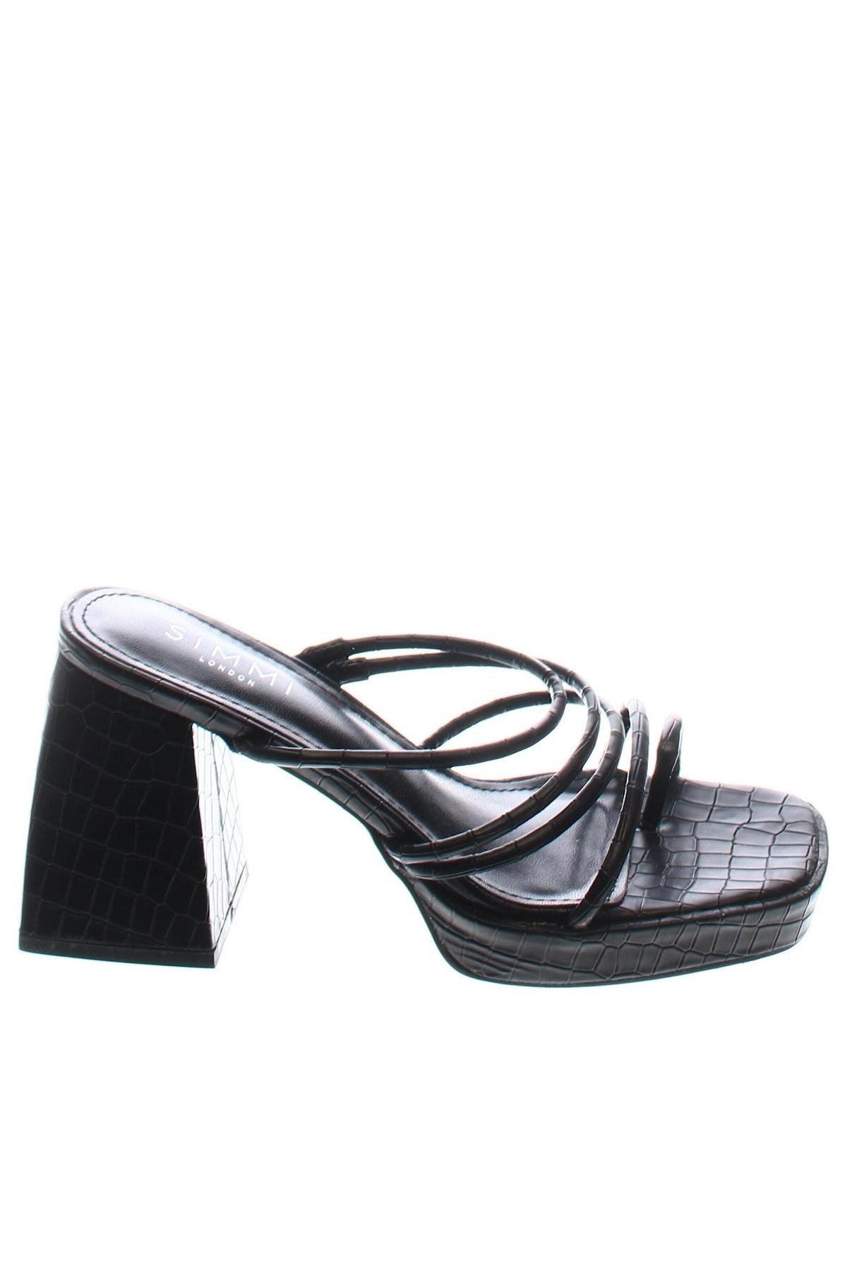 Papuci Simmi London, Mărime 39, Culoare Negru, Preț 207,89 Lei