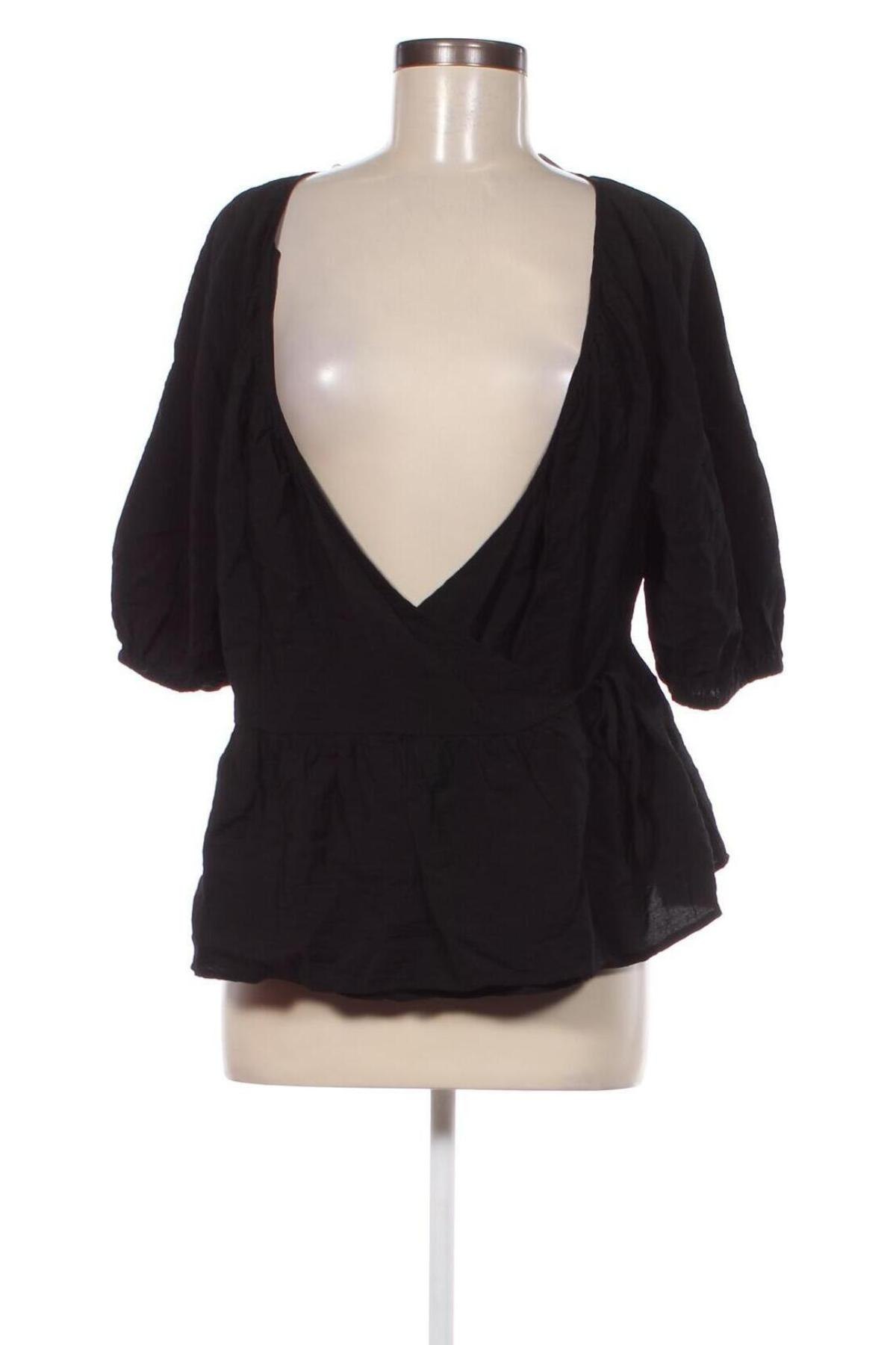 Дамска блуза C&A, Размер M, Цвят Черен, Цена 7,75 лв.
