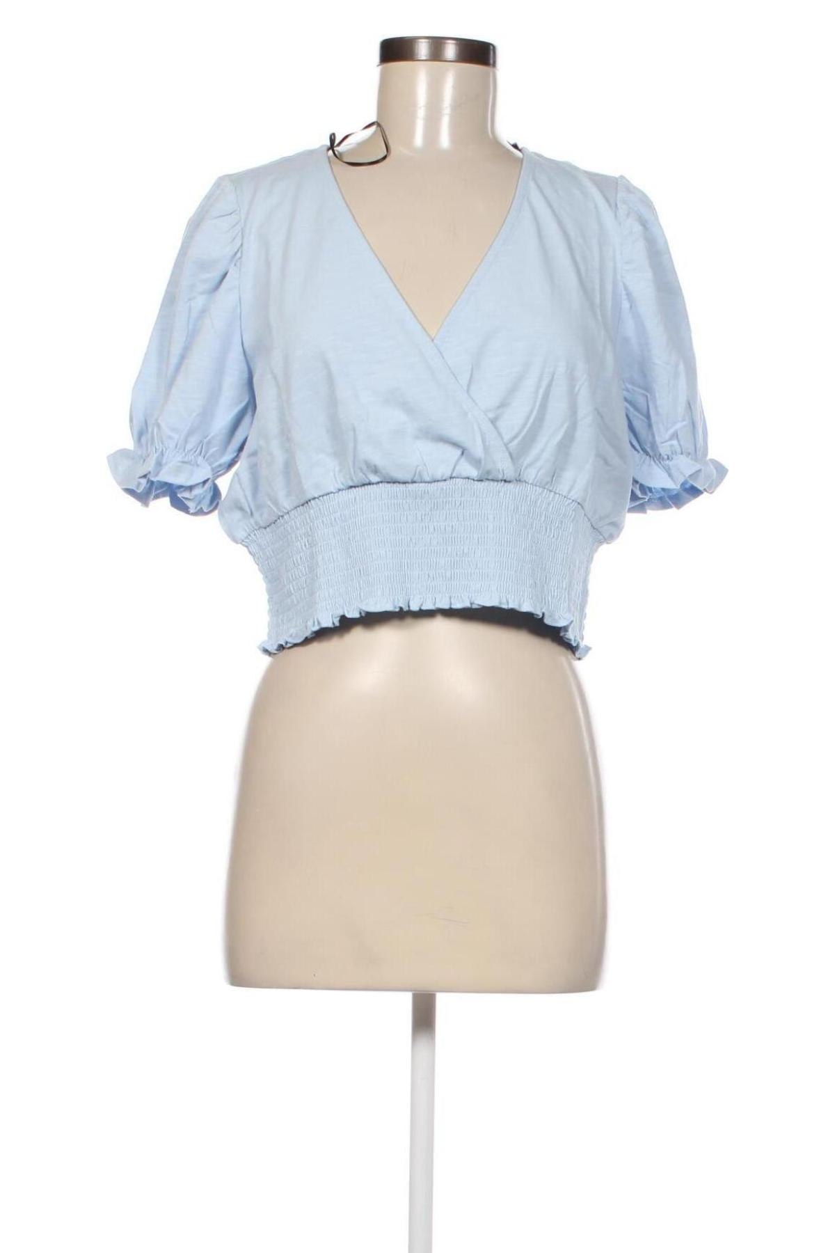 Damen Shirt Monki, Größe L, Farbe Blau, Preis € 10,82