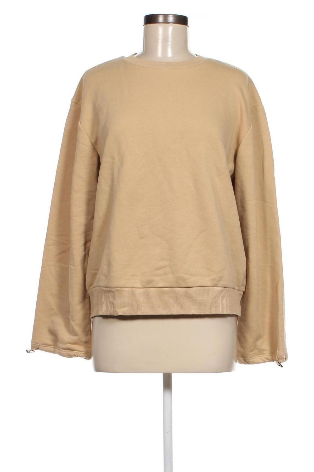 Дамска блуза NA-KD, Размер M, Цвят Бежов, Цена 6,48 лв.