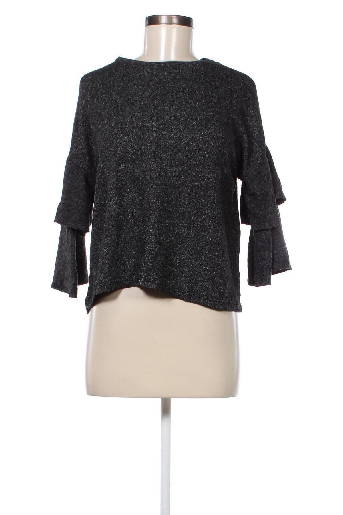 Γυναικεία μπλούζα New Look, Μέγεθος S, Χρώμα Γκρί, Τιμή 2,00 €