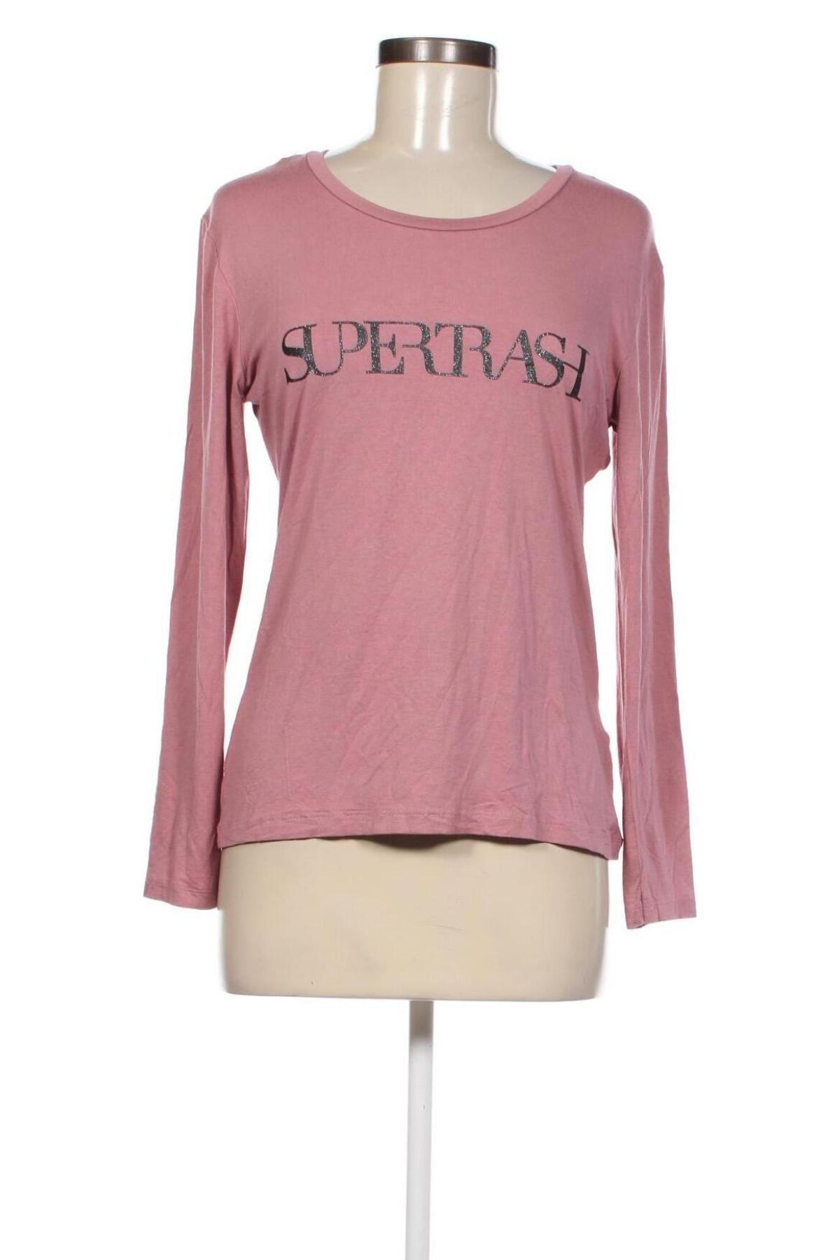 Γυναικεία μπλούζα Supertrash, Μέγεθος L, Χρώμα Σάπιο μήλο, Τιμή 21,03 €